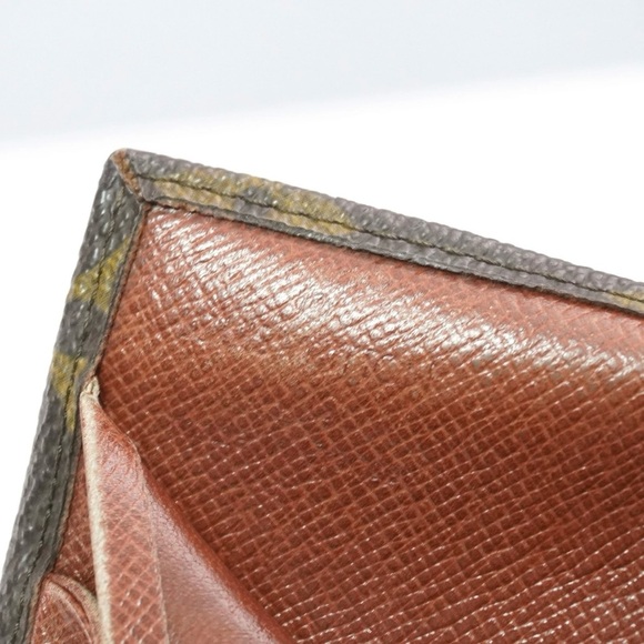 Authentic Louis Vuitton Classic Monogram Flowers Canvas Envelop Sarah Wallet - Picture 8 of 14